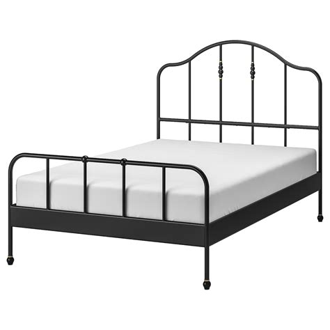 metal bed frame for king bed in a box|ikea metal bed frame king.